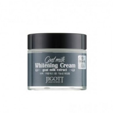 Осветляющий крем для лица Jigott Goat Milk Whitening Cream
