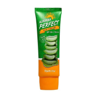 Солнцезащитный крем Farm Stay Aloevera Perfect Sun Cream Spf50+/pa+++ для лица и тела