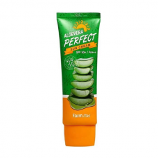 Солнцезащитный крем Farm Stay Aloevera Perfect Sun Cream Spf50+/pa+++ для лица и тела