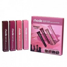 Набор блесков для губ Rhode Glossy Lip Set 4 в 1