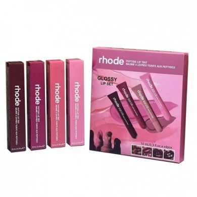 Набор блесков для губ Rhode Glossy Lip Set 4 в 1