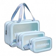 Водонепроницаемая сумка-косметичка Washbag (набор 3 в 1)