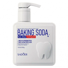 Отбеливающая зубная паста с пищевой содой и мятой Sadoer Baking Soda Отбеливающая зубная паста с пищевой содой и мятой Sadoer Baking Soda