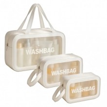 Водонепроницаемая сумка-косметичка Washbag (набор 3 в 1)