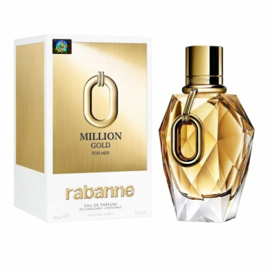 Женская парфюмерная вода Paco Rabanne Million Gold For Her 90 мл (Euro A-Plus качество Lux)