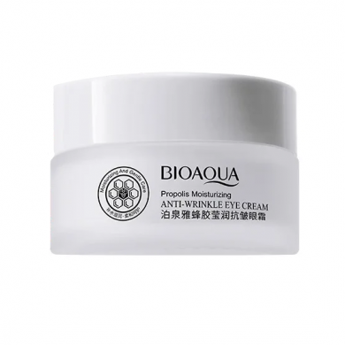 Крем для кожи вокруг глаз Bioaqua Propolis Moisturizing Anti-Wrinkle против морщин с прополисом
