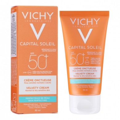 Солнцезащитный крем против жирного блеска Vichy Capital Soleil SPF50+