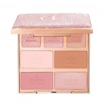 Палетка теней Charlotte Tilbury Hollywood Instant Look In A Palette Pretty Glowing Beauty 7 цветов