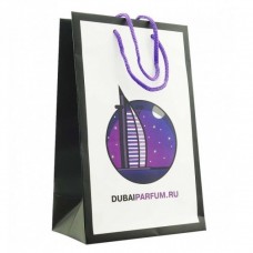 Пакет подарочный Dubaiparfum.ru (15х23)