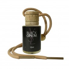 Круглый автопарфюм YSL Black Opium 12 ml