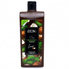 Шампунь для волос Zenix с глиной и кокосовым маслом