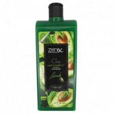 Шампунь для волос Zenix с маслом авокадо и глиной