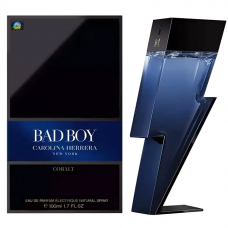 Мужская парфюмерная вода Carolina Herrera Bad Boy Cobalt Parfum Electrique 100 мл (Euro A-Plus качество Lux)
