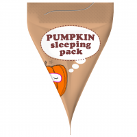 Маска для лица в пирамидках Too Cool For School Pumpkin Sleeping Pack