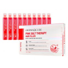 Филлер для волос Farm Stay Derma Cube Pink Salt Therapy Hair Filler (10 шт)