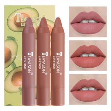 Набор помад для губ Teayason Lipstick Avocado Lips (3 шт)