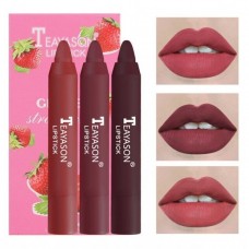 Набор помад для губ Teayason Lipstick Strawberry Lips (3 шт)