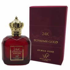Женская парфюмерная вода Paris World Luxury 24K Supreme Gold Almas Pink 100 мл (Люкс качество)
