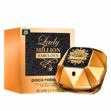 Женская парфюмерная вода Paco Rabanne Lady Million Fabulous 80 мл (Euro A-Plus качество Lux)