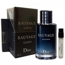 Набор парфюмерии Dior Sauvage мужской 100 мл + 7 мл (Люкс качество)
