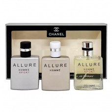 Набор парфюмерии Chanel Allure Homme Sport 3 в 1 (недолитый флакон)