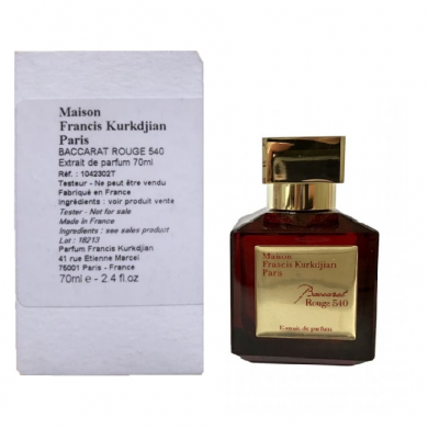 Тестер Maison Francis Kurkdjian Baccarat Rouge 540 EDP Extrait de parfum EDP унисекс 70 мл (Люкс качество)
