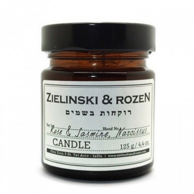 Парфюмерно-ароматическая свеча Zielinski & Rozen Rose, Jasmine, Narcissus