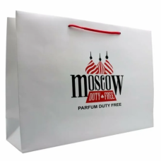 Подарочный пакет Moscow Duty Free широкий (43*34)