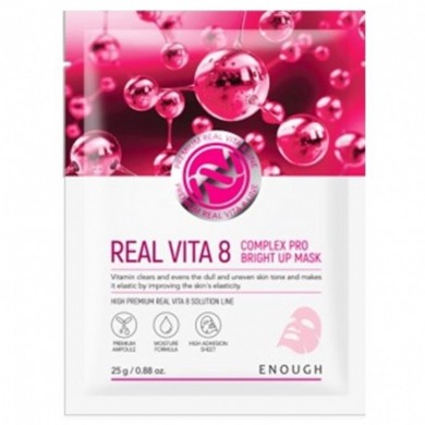 Маска для лица Enough Real Vita 8 Complex Pro с витаминами