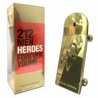 Мужская туалетная вода Carolina Herrera 212 Men Heroes Forever Young Gold 90 мл