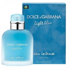 Мужская парфюмерная вода Dolce & Gabbana Light Blue Eau Intense Pour Homme 100 мл (Euro)