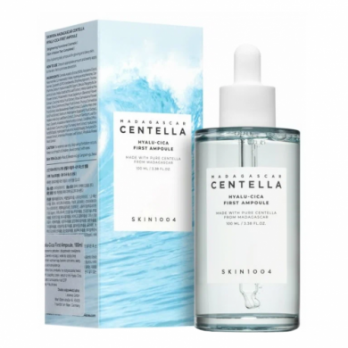 Сыворотка для кожи лица с центеллой и гиалуроновой кислотой SKIN1004 Madagascar Centella Hyalu-Cica First Ampoule 100 мл