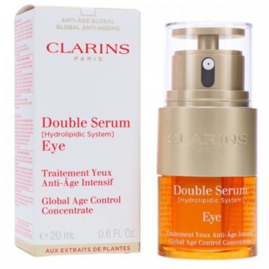 Комплексная омолаживающая сыворотка для кожи вокруг глаз Clarins Double Eye Serum