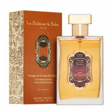 Парфюмерная вода La Sultane de Saba Voyage Sur La Route Des Epices Ambre Vanille Patchouli унисекс 100 мл (Люкс качество)