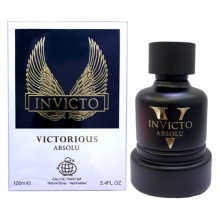 Мужская парфюмерная вода Fragrance World Invicto Victorious Absolu (Paco Rabanne Invictus Victory Absolu) 100 мл ОАЭ