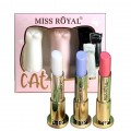 Мини-набор бальзамов для губ Miss Royal Cat