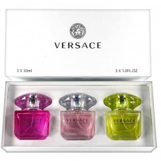 Набор парфюмерии Versace Miniatures Collection For Women 3 в 1