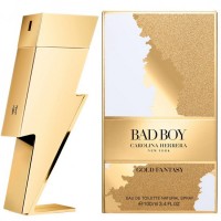Мужская туалетная вода Carolina Herrera Bad Boy Gold Fantasy 100 мл
