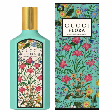 Женская парфюмерная вода Gucci Flora Gorgeous Jasmine 100 мл (Euro)