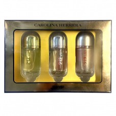 Набор парфюмерии Carolina Herrera 212 Vip 3 в 1 (недолитый)