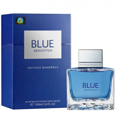 Мужская туалетная вода Antonio Banderas Blue Seduction For Men 100 мл (Euro A-Plus качество Lux)