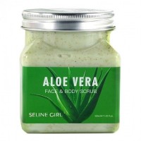 Скраб для лица и тела Seline Girl Aloe Vera Face & Body Scrub