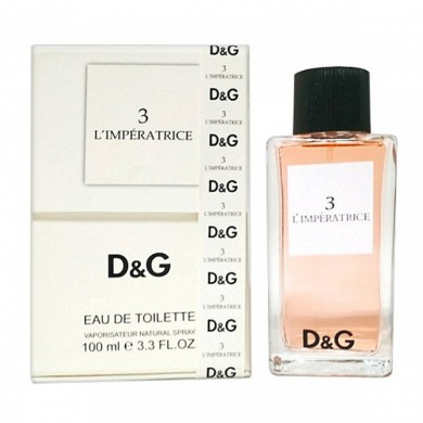 Женская туалетная вода Dolce&Gabbana 3 L`Imperatrice 100 мл (Люкс в подарочной упаковке)