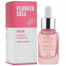 Сыворотка для лица с цветочными экстрактами Farm Stay Dr.V8 Ampoule Solution Flower Cell