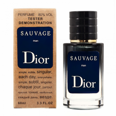 Тестер Dior Sauvage мужской 60 мл (люкс)