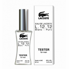 Тестер Lacoste Eau De L.12.12 Blanc-Pure мужской 60 мл (Duty Free)