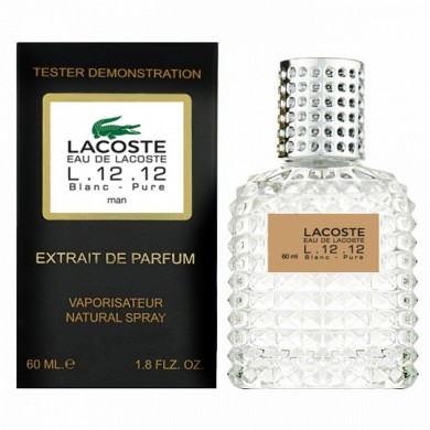 Тестер Lacoste Eau De Lacoste L.12.12 Blanc Pure мужской 60 мл (Valentino)