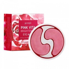 Тканевые патчи для глаз Petitfee Pink Vita Brightening