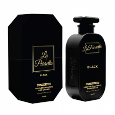 Парфюмированный шампунь для волос La Parretto Black for unisex (Sulfate Free) 400 мл