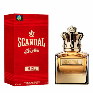 Мужская парфюмерная вода Jean Paul Gaultier Scandal Pour Homme Absolu 100 мл (Euro A-Plus качество Lux)